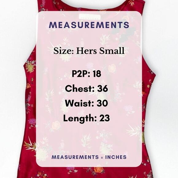 Vintage 90s Charlotte Russe Red Satin Floral Top Mandarin Collar - Picture 7 of 7